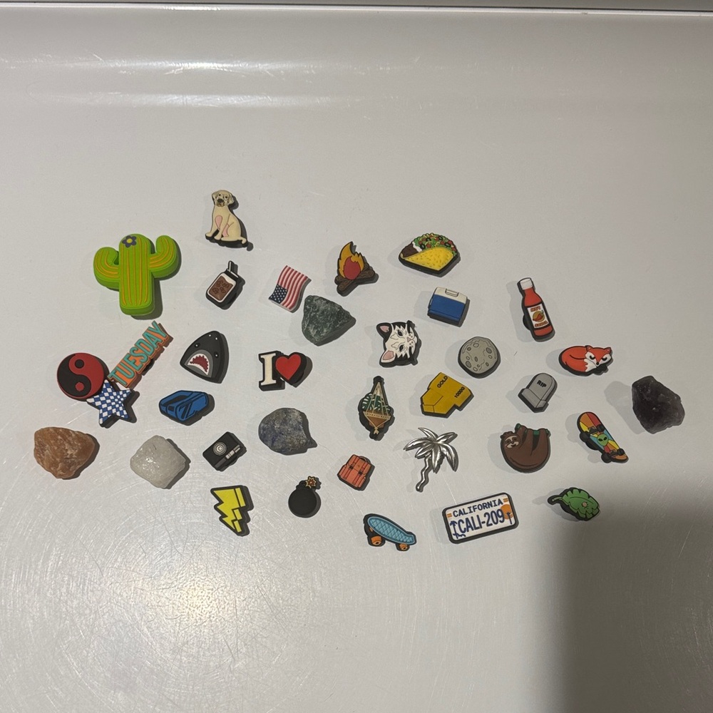 CROCS Colorful Jibbitz Charms Collection